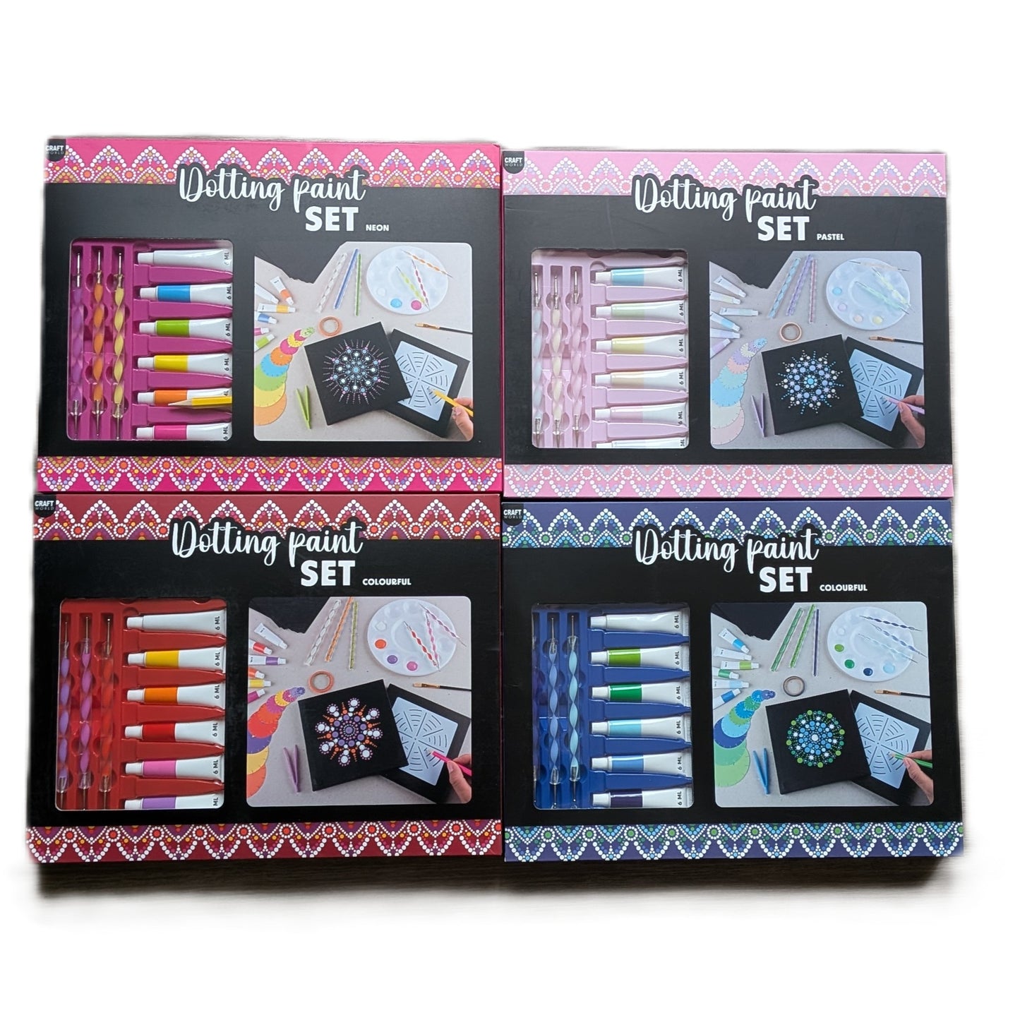 10 Coffrets loisirs créatif Set de peinture