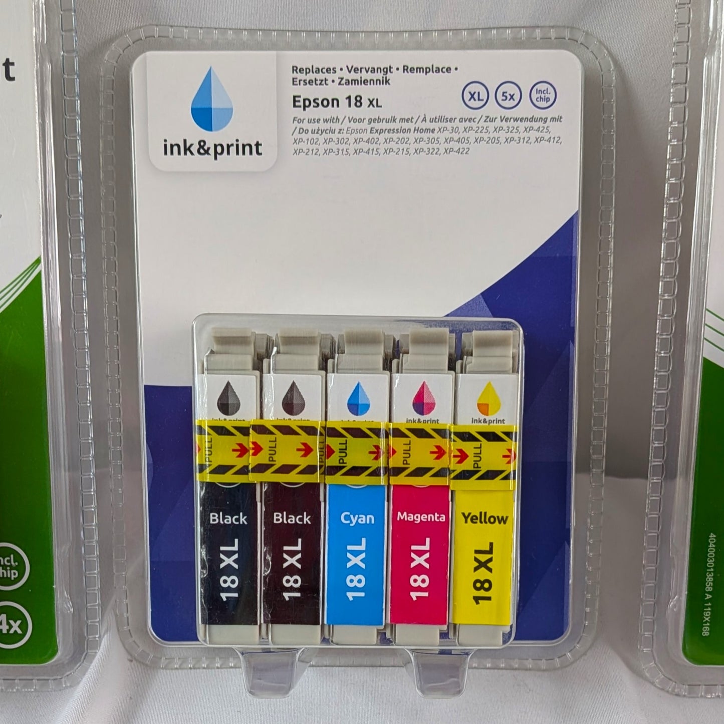 15 Cartouches d'encre Couleurs Epson / HP / Brother