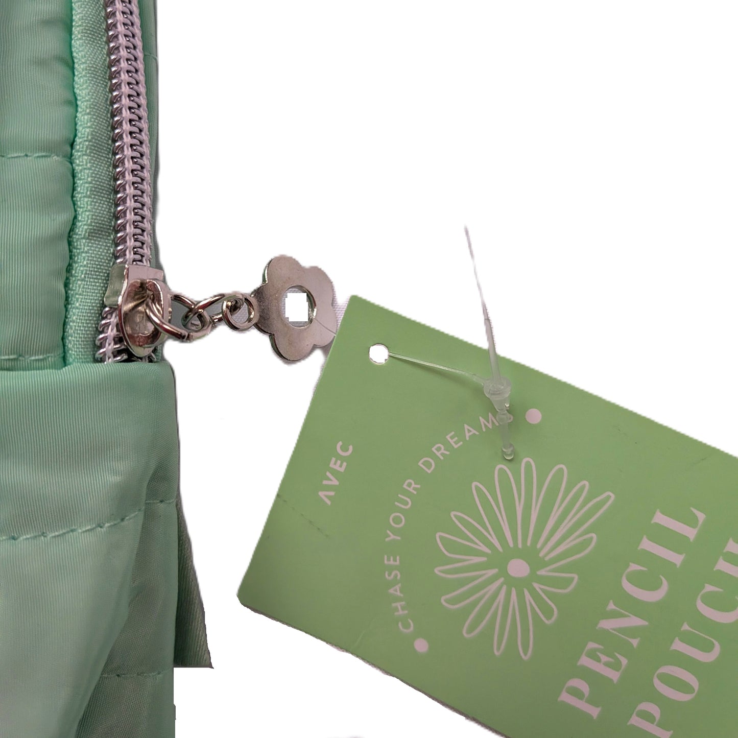 Trousse / Pochette a fermeture éclair Vert