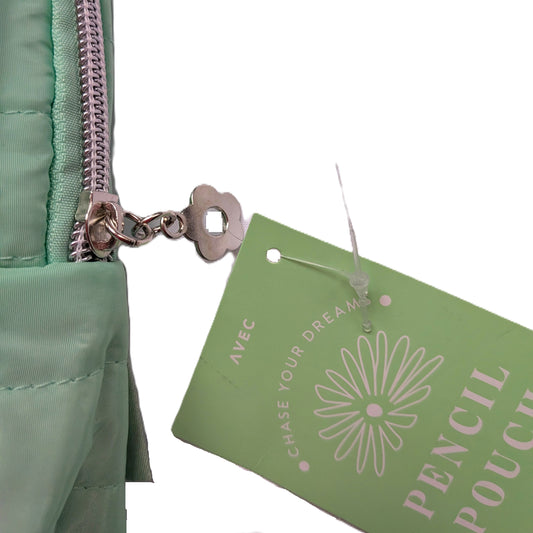 Trousse / Pochette a fermeture éclair Vert