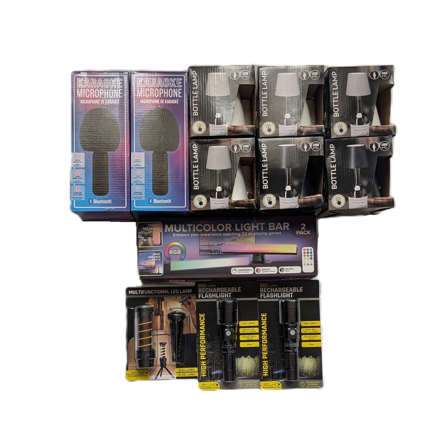 Lot de 12 Articles Multimédia Micro / Lampe...