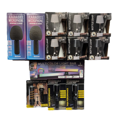 Lot de 12 Articles Multimédia Micro / Lampe...