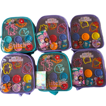 6 Sac à dos avec pâte à modeler Stitch - GABBIS Doll House