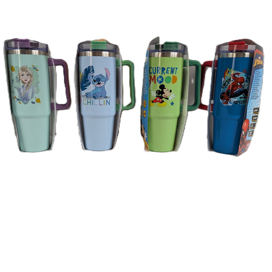 12 Gourdes isothermes avec poignée 900 ml  Disney Lot N°2