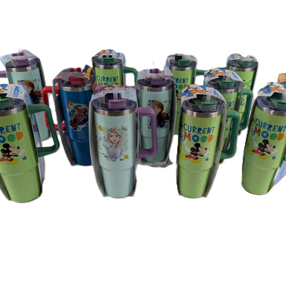 12 Gourdes isothermes avec poignée 900 ml  Disney Lot N°2