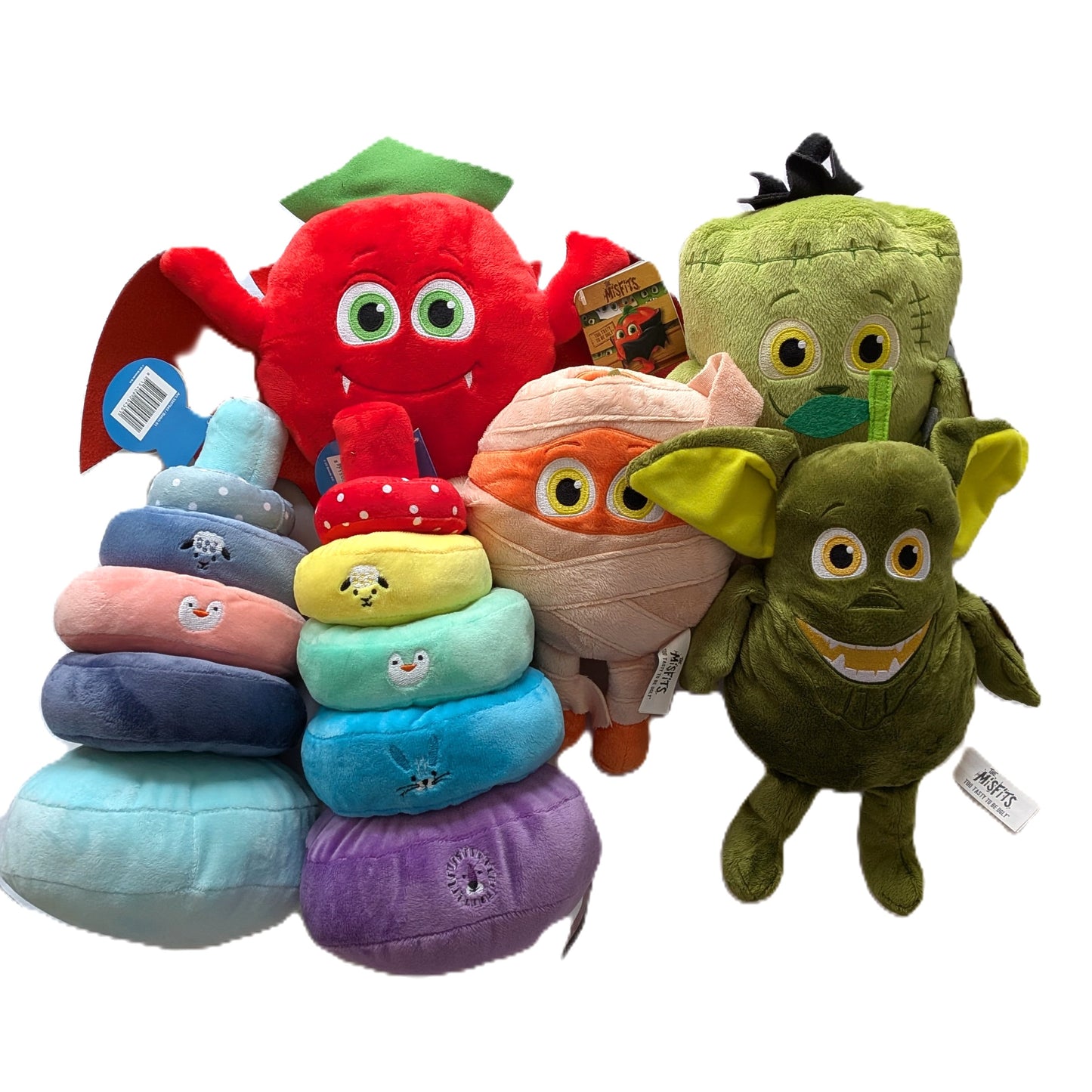 26 Peluches The Misfits environ 18 cm