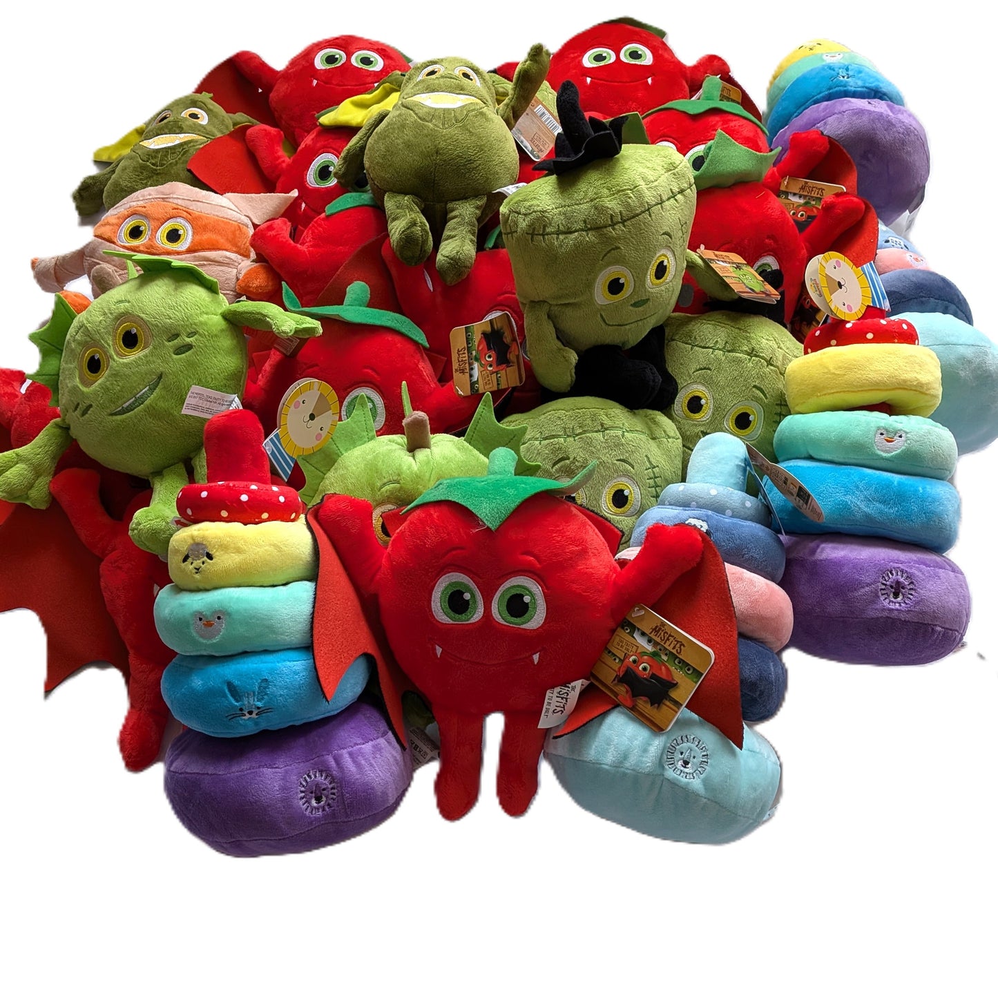 26 Peluches The Misfits environ 18 cm