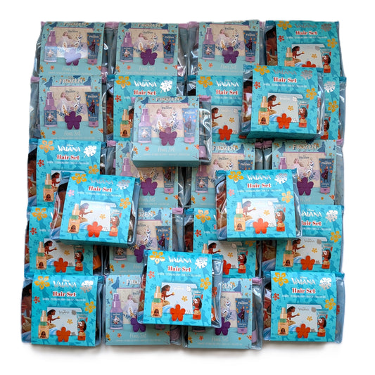25 Coffrets de soins capillaires Frozen et Vaiana