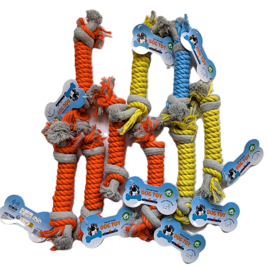 9 Jouets pour chien Corde tressé