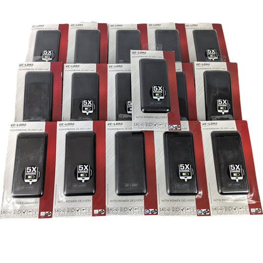 16 Batteries externe / de secours 20.000 mAh