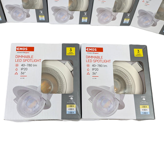 12 Spots LED 60W Dimmable Encastrable Emos by Legrand