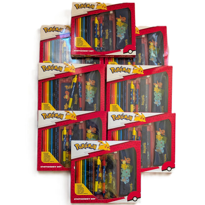 8 Ensembles de fournitures scolaires POKÉMON