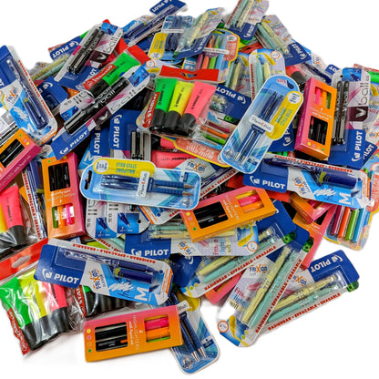 95 Paquets de Stylo Gel , Surligneur...Pilot, Stabilo, Papper Mat...