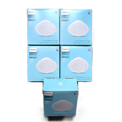 5 Spots Led Encastrable Philips 360 Lumen