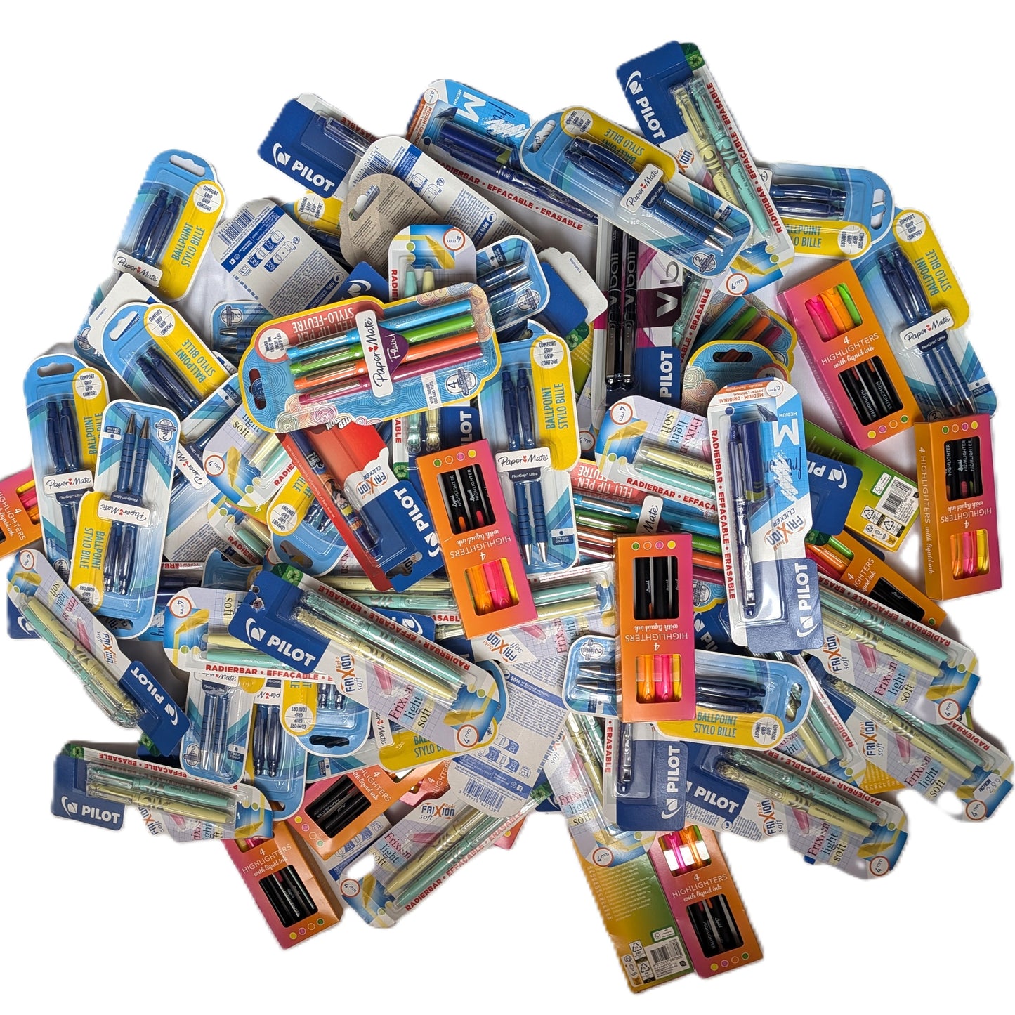 100 Boites de Stylo Gel , Stylo bille Marqueur...Pilot, Papper Mate