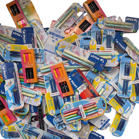 100 Boites de Stylo Gel , Stylo bille Marqueur...Pilot, Papper Mate