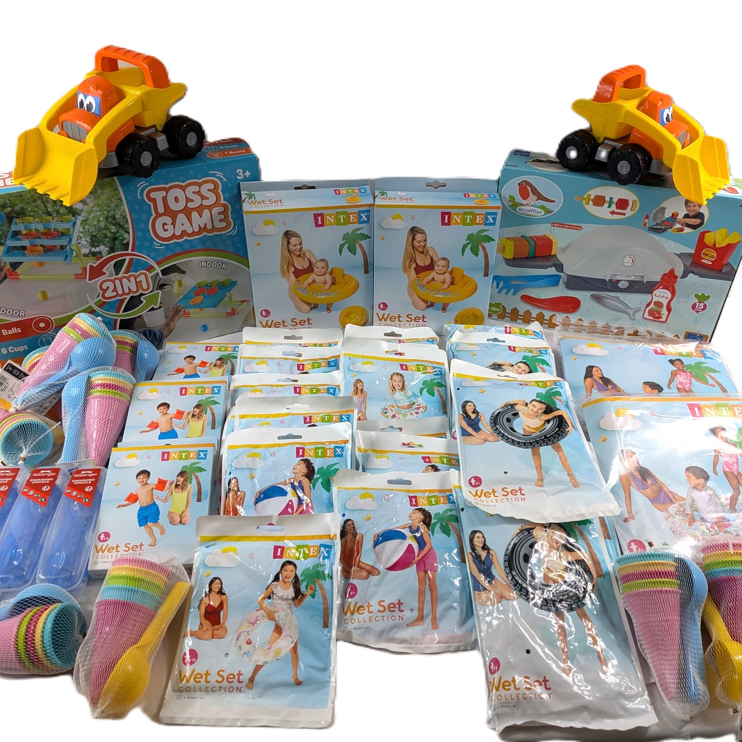44 Piéces Jouets Plage Piscine Intex Enfants