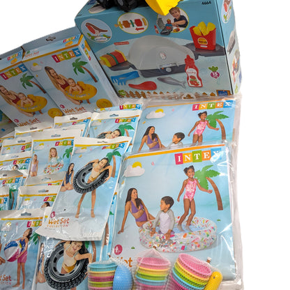 44 Piéces Jouets Plage Piscine Intex Enfants