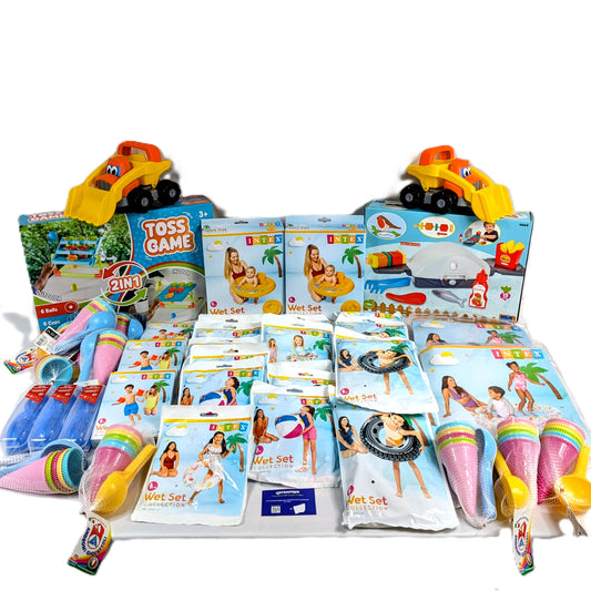 44 Piéces Jouets Plage Piscine Intex Enfants