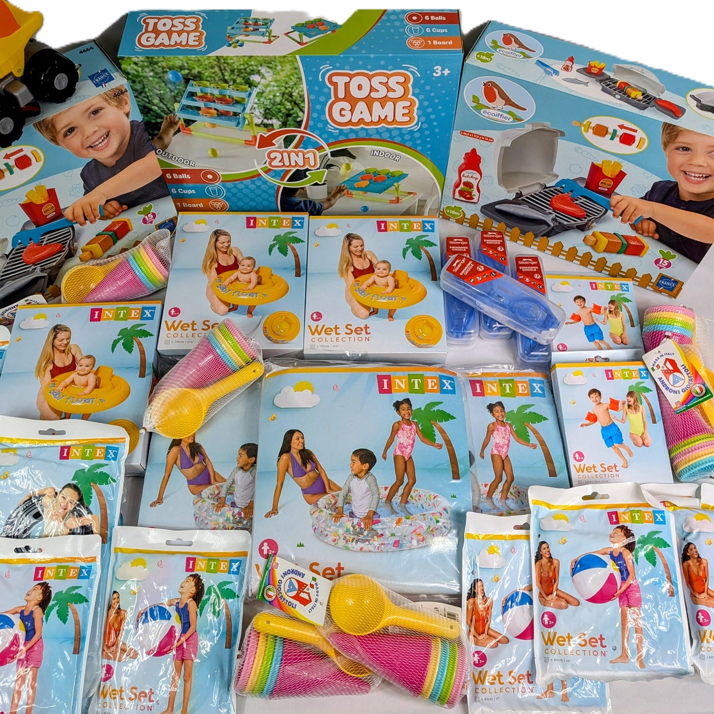 38 Piéces Jouets Plage Piscine Intex Enfants