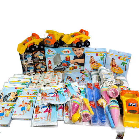 55 Piéces Jouets Plage Piscine Intex Enfants Serviette de Plage / Garnier