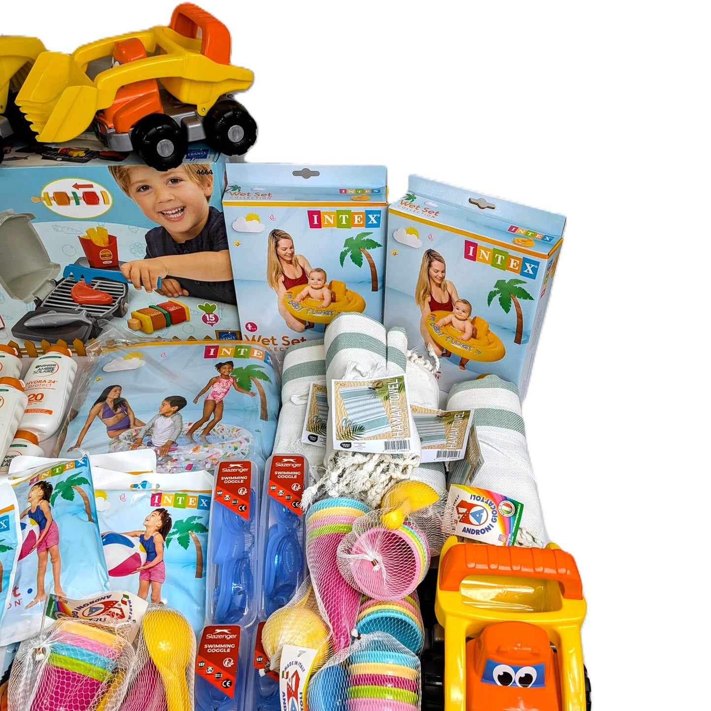 55 Piéces Jouets Plage Piscine Intex Enfants Serviette de Plage / Garnier