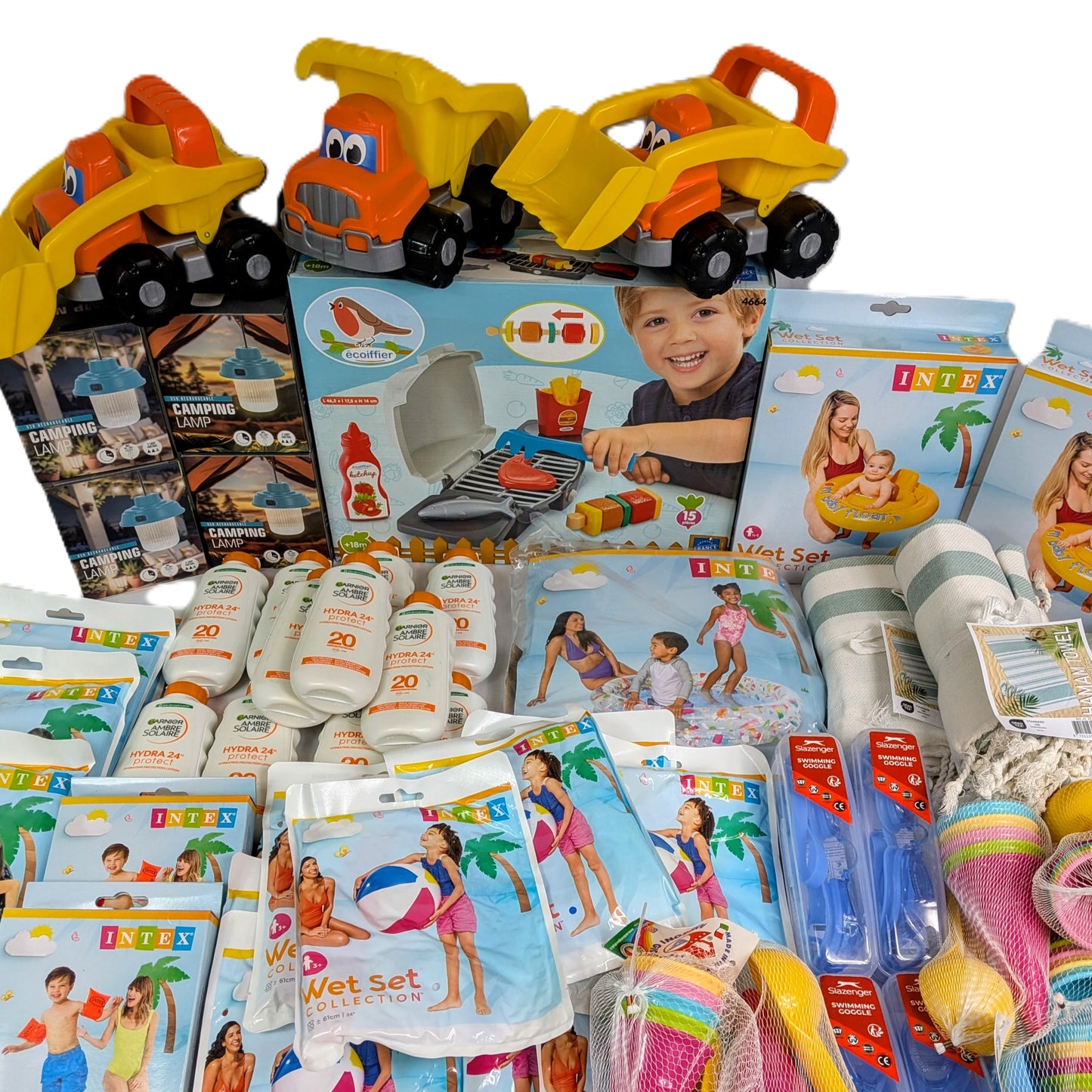 55 Piéces Jouets Plage Piscine Intex Enfants Serviette de Plage / Garnier