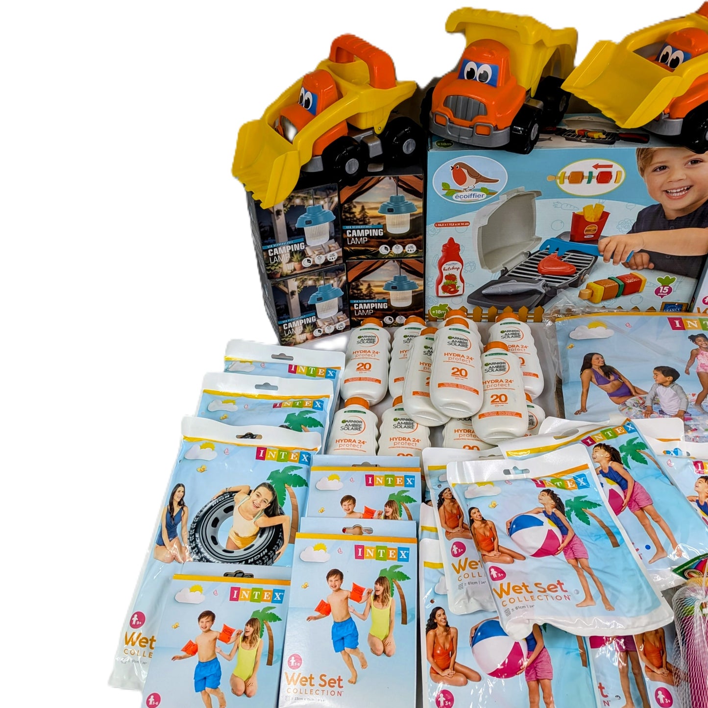55 Piéces Jouets Plage Piscine Intex Enfants Serviette de Plage / Garnier