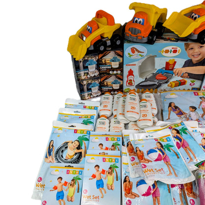 55 Piéces Jouets Plage Piscine Intex Enfants Serviette de Plage / Garnier