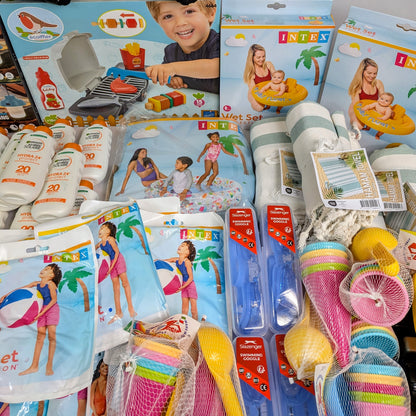 55 Piéces Jouets Plage Piscine Intex Enfants Serviette de Plage / Garnier