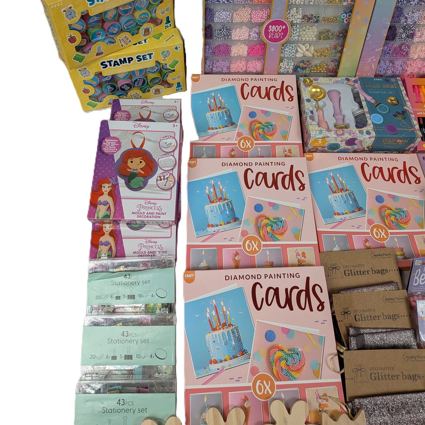 47 Articles Créations Loisirs Perles / Peintures / Modelage ..Disney