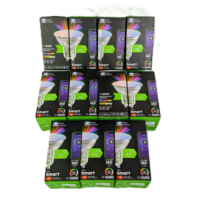 11 Ampoules Led Smart Connect Wifi RGB GU10