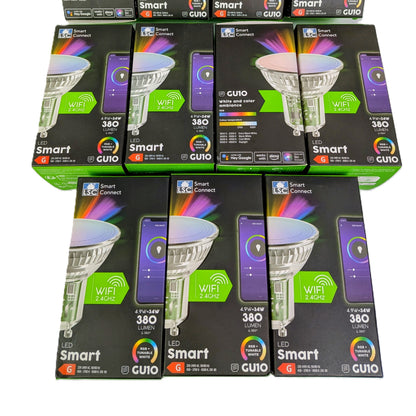 11 Ampoules Led Smart Connect Wifi RGB GU10