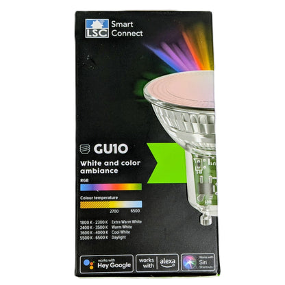 11 Ampoules Led Smart Connect Wifi RGB GU10