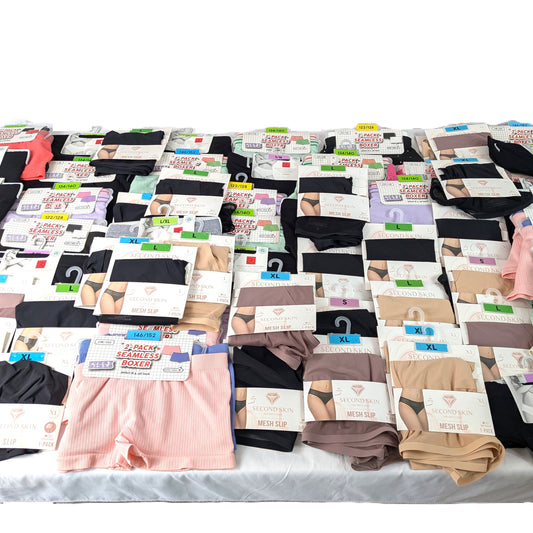 127 Sous-vêtements Soit 97 Paquets Femme Enfant