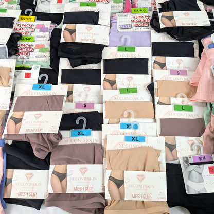 127 Sous-vêtements Soit 97 Paquets Femme Enfant