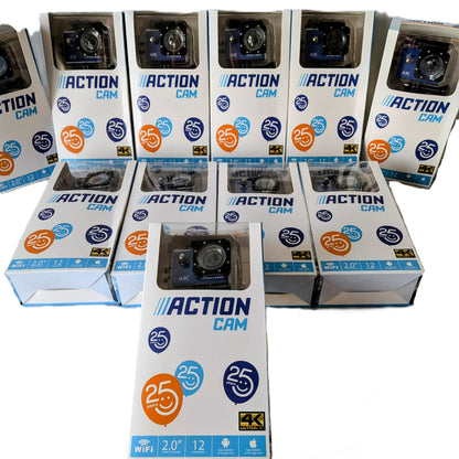 11 Caméras " Spécial Edition 25 ans " 4K Wifi 2.0 + accessoires