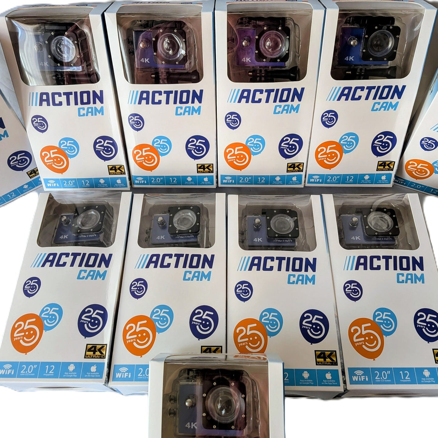 11 Caméras " Spécial Edition 25 ans " 4K Wifi 2.0 + accessoires