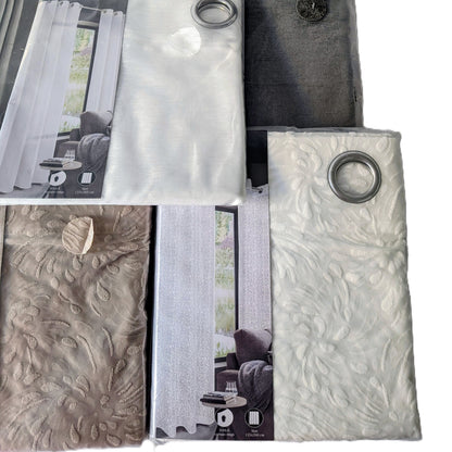 10 Pieces de rideaux 140x 260 - 135x260 cm