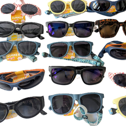 30 Paires de lunettes de Soleil enfant et adulte