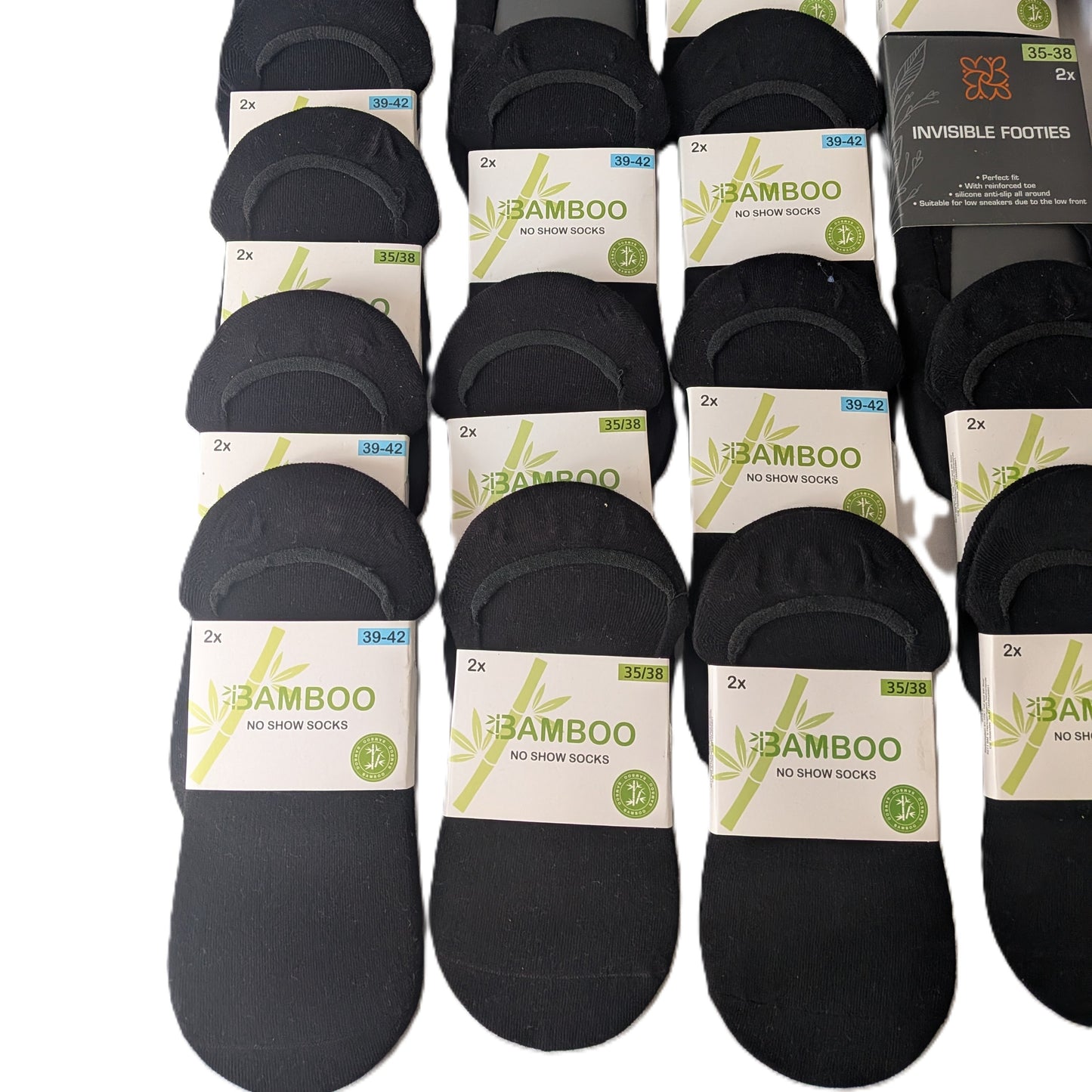 56 Paquets chaussettes basse adultes et enfants