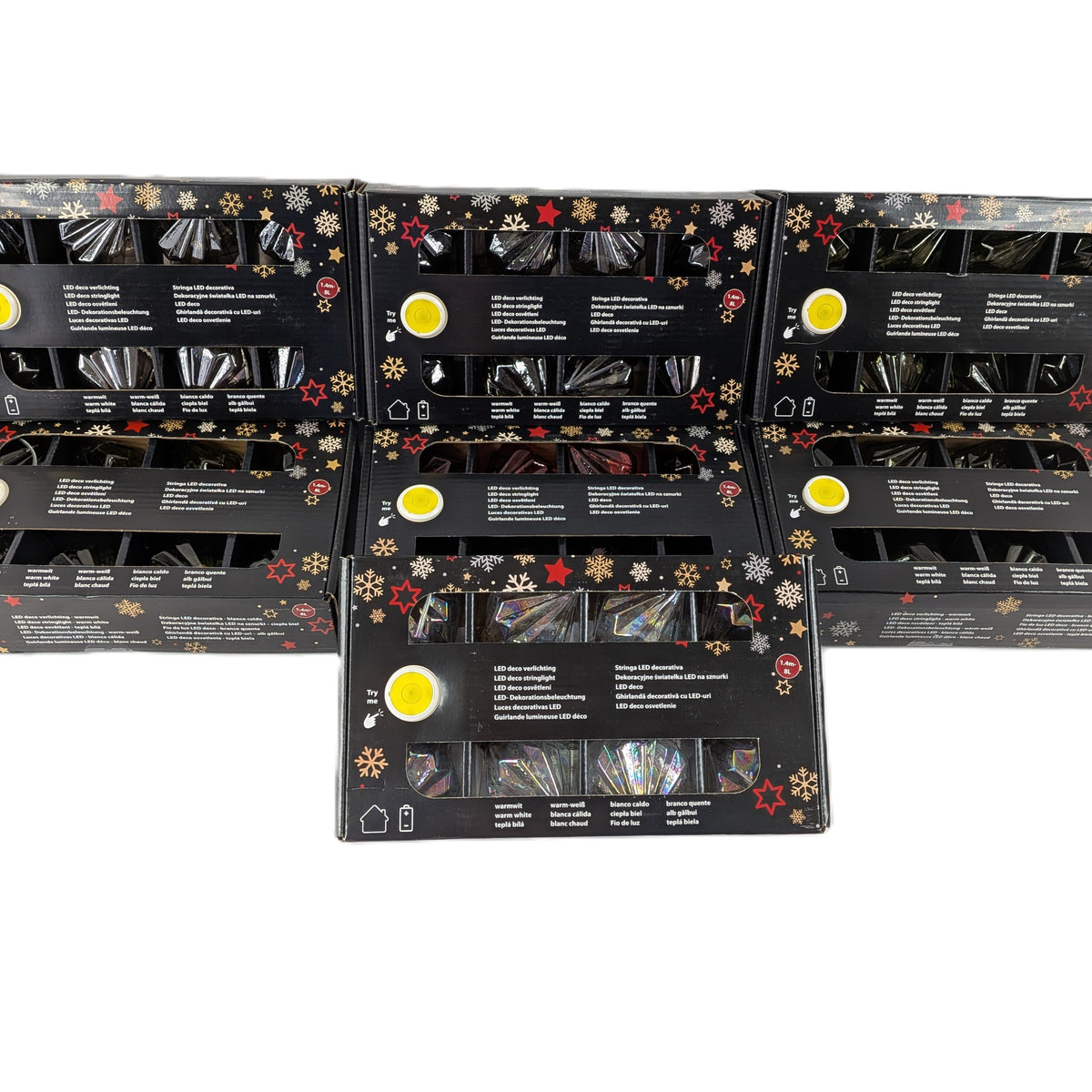 7 Guirlandes lumineuse décorative à LED – 8 LED, 1,4 m