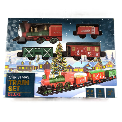 8 Boites : Petit train électrique de Noël avec son et lumière