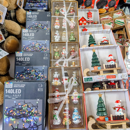 100 Pièces d’Articles de Fête de Noël à LED – Décorations Lumineuses Festives