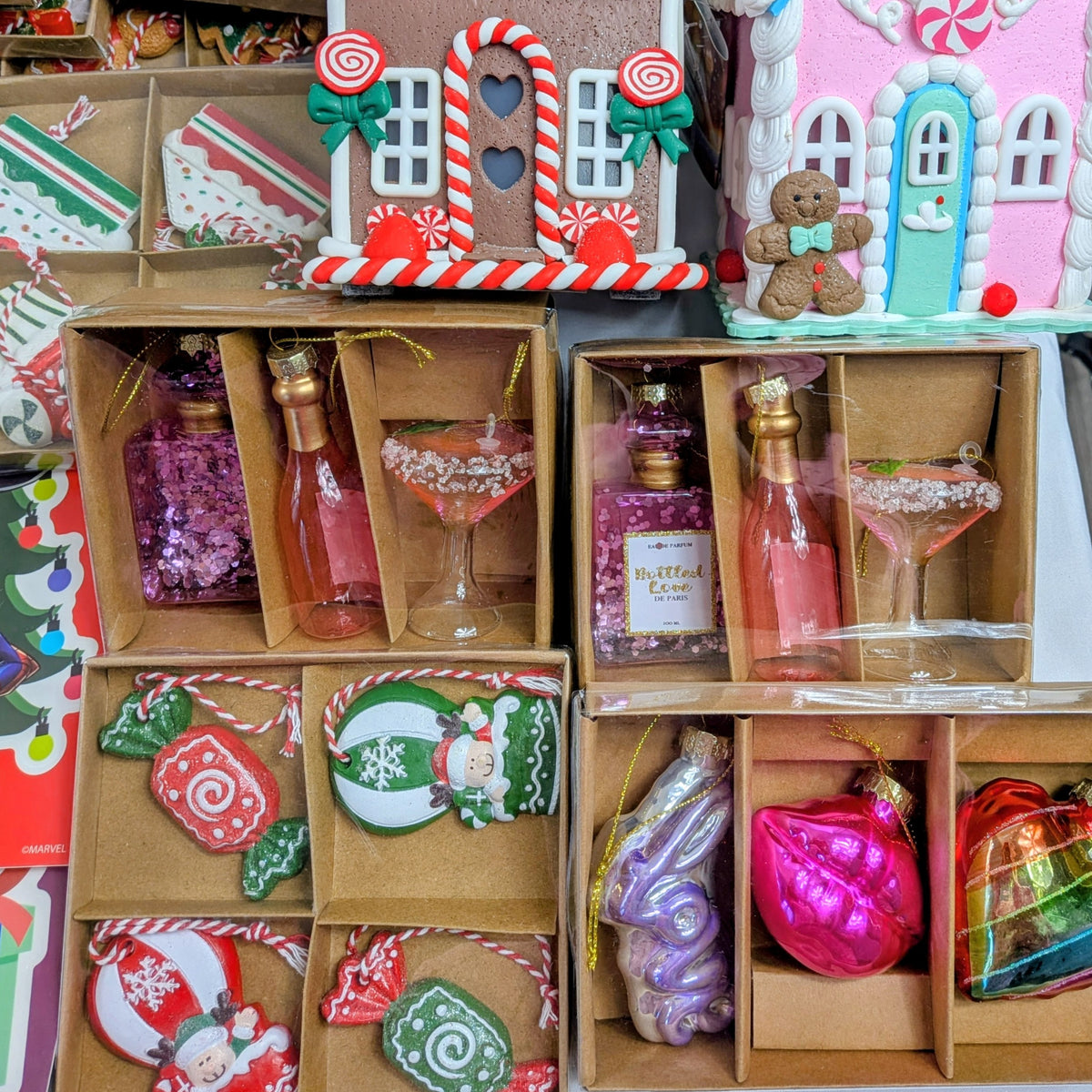 100 Pièces d’Articles de Fête de Noël à LED – Décorations Lumineuses Festives