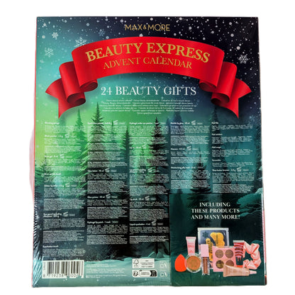 Calendrier de l'Avent - Coffret de cosmétiques Végan 24 produits