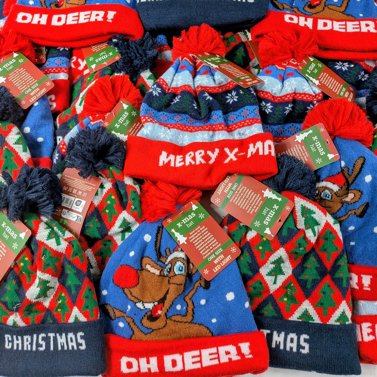 25 Bonnets Led de Noel /fête
