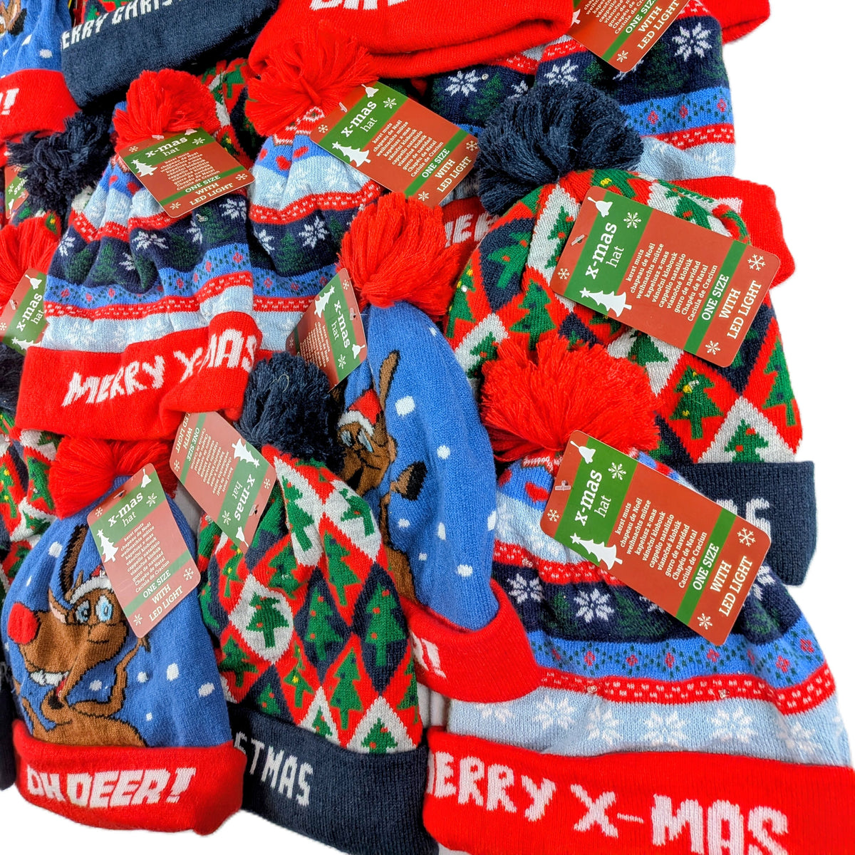 25 Bonnets Led de Noel /fête
