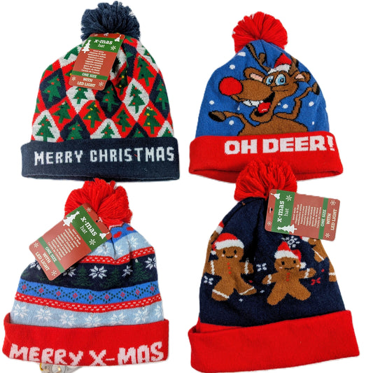 25 Bonnets Led de Noel /fête
