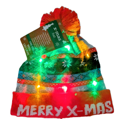 25 Bonnets Led de Noel /fête